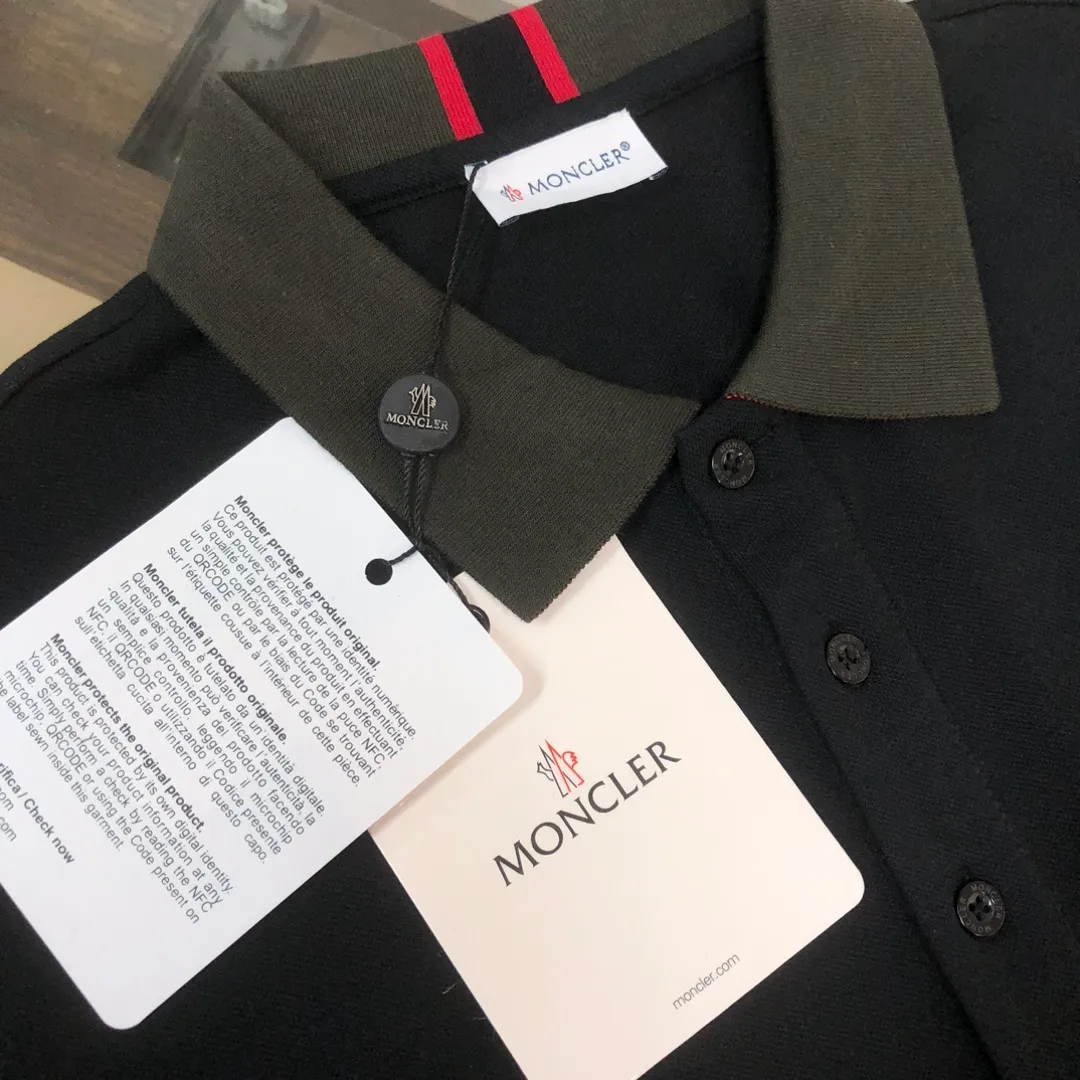 C🌟MON*CLER 2026 New Arrivalpolo ～ ✅ Same Style polo ～ ！ ～ ， ！ ， ！ ！ ， ， ， ， 👍 ：Black Size：M L XL XXL 3XL（ ！）